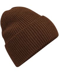 BEECHFIELD® - Mütze Mit Bündchen (Walnussbraun) - Lyst