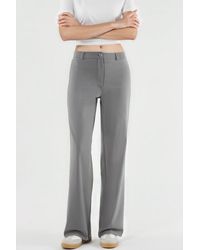 Hiccup - High Waist Straight Leg Bengalin Pants - Lyst