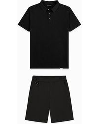 BLACK BANANAS - Mercerised Polo Twin Set - Lyst
