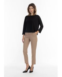 Usha - Label Blouse Met Lange Mouwen - Lyst