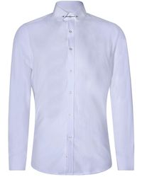 TruClothing - Club Collar Shirt 1920S Peaky Blinders With Bar Poplin Pin Smart Cotton - Lyst