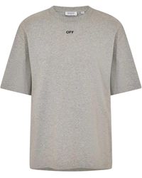 Off-White c/o Virgil Abloh - Off Katoenen Uniseks T-Shirt Voor Volwassenen /Zwart) - Lyst