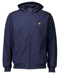 Lyle & Scott - Lyle And Scott Lyle&Scott Mesh Back Softshell Jacket Jackets Jk2200V - Lyst