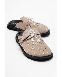 Forever & Always Shoes - Maril Leren Gesp Sandaal - Lyst