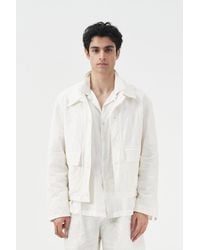 Giesto - Cotton Blend Poplin Vest - Lyst