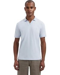 Dstrezzed - Bowie V-Neck Polo Stretch Pique - Lyst