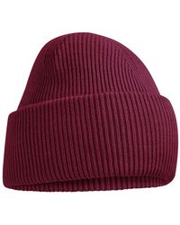 BEECHFIELD® - "Classic Engineered" Mütze Tief Gefesselt (Burgunderrot) - Lyst