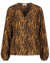 Lofty Manner - Blouse Lange Mouw Qi11 Agnes - Lyst