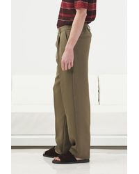 Giesto - High Waist Pleated Straight Leg Trousers - Lyst
