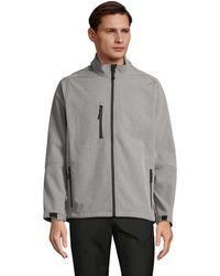 Sol's - Relax Soft Shell Jas (Grijze Melange) - Lyst