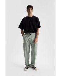 Giesto - Relaxed Fit Pleated Straight Leg Pants - Lyst
