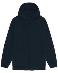 Lyle & Scott - Jassen ,Zwart ,Tonal Fleece Back Jacket - Lyst