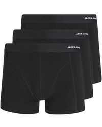 Jack & Jones - Plus Size Boxershorts Trunks Jacbasic Bamboo 3-Pack - Lyst