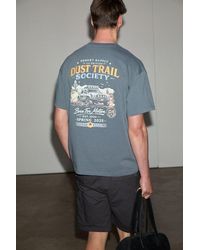 Grimelange - Printed Crew Neck T-Shirt - Lyst