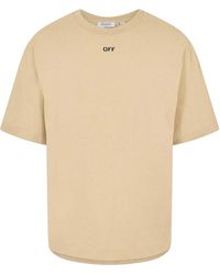 Off-White c/o Virgil Abloh - Off Skate Crew Neck T-Shirt /Zwart) - Lyst