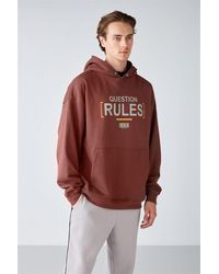 Grimelange - Printed Hooded Sweatshirt - Lyst