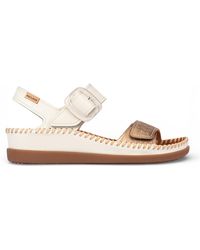 Pikolinos - Leather Lightweight Summer Wedge Sandals - Lyst