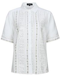 G-maxx - Blouse Embla Offwhite - Lyst