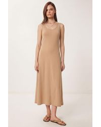 Happiness İstanbul - U Collar Midi Dress - Lyst