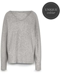 Summum - Oversized Sweater Wool Elastane Blend Knit Sweaters 7S7927-7975 - Lyst