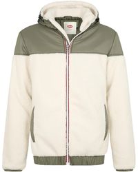 Petrol Industries - Fleece Bomberjack Met Capuchon Forgeheights - Lyst