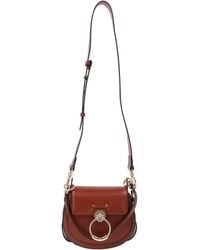 Chloé - Chloé Small Tess Bag Calfskin - Lyst
