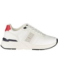 Blauer - Witte Polyester Sneaker - Lyst