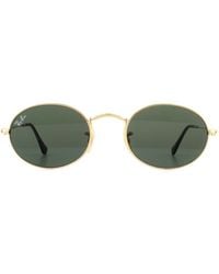 Ray-Ban - Oval G-15 Sunglasses Metal - Lyst
