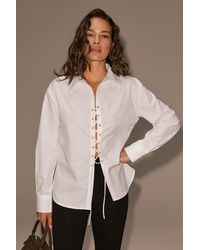 Grimelange - Classic Button Front Shirt - Lyst