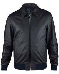 Billionaire - Leren Jas Zwart - Lyst