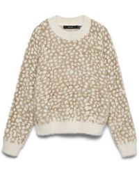 Vero Moda - Vmjungle Knitted Pullover - Lyst