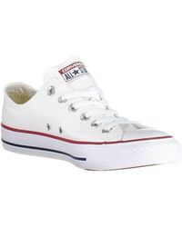 Converse - Bianco Textil Damen Sneaker - Lyst