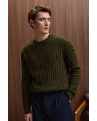Grimelange - Cable Knit Crew Neck Jumper - Lyst