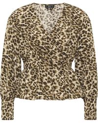 faina - Blouse Groente - Lyst