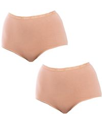 Playtex - Pack-2 Crompesora Organic Bio Maxi P0Azl Panties - Lyst