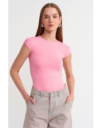 Dilvin - Slim Fit Crew Neck T-Shirt - Lyst