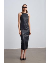 Dilvin - Halter Neck Midi Dress - Lyst