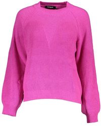 Desigual - Rosa Polyester Trui - Lyst
