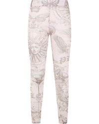 Philipp Plein - Tulle Leggings Butterfly Tattoo - Lyst