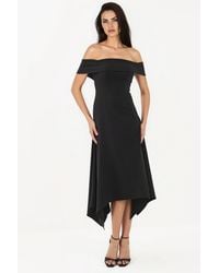 Hiccup - Off Shoulder A Line Midi Dress - Lyst