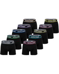 Jack & Jones - Jaclimes Solid Trunks 10 Pack Boxershorts - Lyst