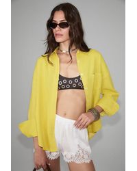 Grimelange - Oversized Long Sleeve Pocket Shirt - Lyst