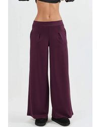 Busem - Elastische Taille Wijde Broek - Lyst