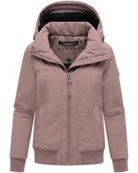 Marikoo - Winter Bomberjack Mooni Met Fleecevoering - Lyst