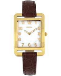 Bertha - Marisol Swiss Mop Leather-Band Watch - Lyst