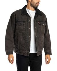 Levi's - Levi's Relaxte Sherpa-Jas - Lyst