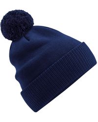 BEECHFIELD® - "Snowstar" Mütze (Marineblau) - Lyst