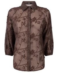 Jansen Amsterdam - Blouse Lange Mouw Bisa W26 - Lyst