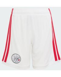adidas - Ajax H Sho Y Wedstrijdbroek Replica Voetbal - Lyst