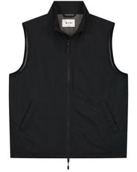 OLAF HUSSEIN - Olaf Ølåf Nylon Vest Bodywarmers M190501 - Lyst